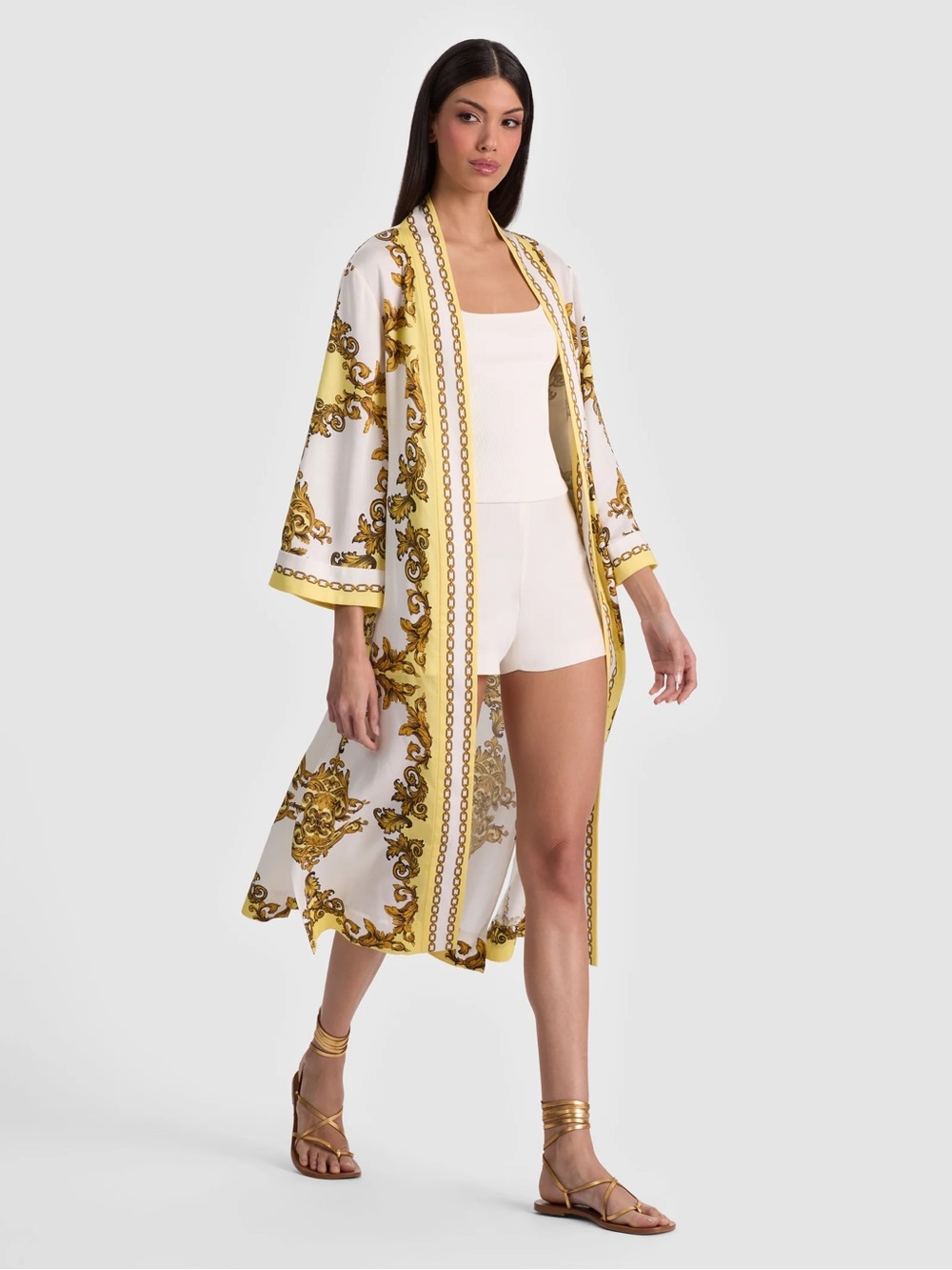 Alice and Olivua LYNN MID LENGTH ROBE